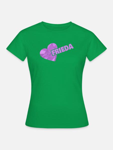 Frieda als Krone - Frauen T-Shirt - Kelly Green