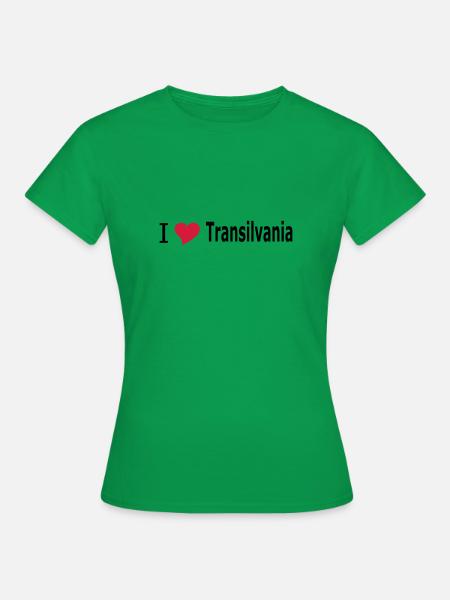 J'aime Transylvanie - Transylvanie - Transylvanie - T-shirt Femme - vert