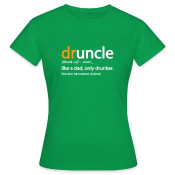 Merch ivre - T-shirt Femme - vert - Devant - AI Model Female 172 dark (172cm)