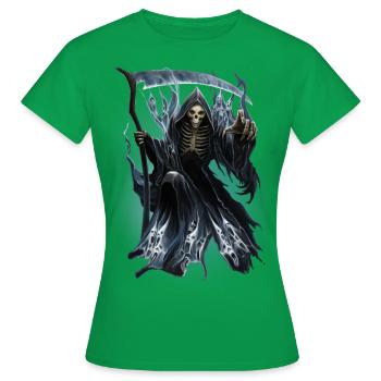 Reaper - T-shirt Femme - vert - Devant - AI Model Female 172 dark (172cm)