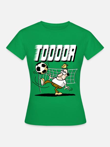 TOOOOR Fußballspieler - Frauen T-Shirt - Kelly Green