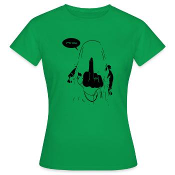 EXENDING - T-shirt Femme - vert - Devant - AI Model Female 172 dark (172cm)