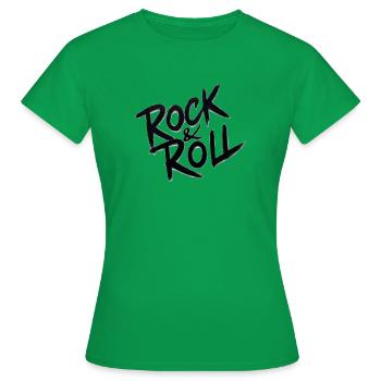 Rock'n'Roll - Frauen T-Shirt - Kelly Green - Vorne - AI Model Female 172 dark (172cm)