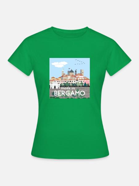 Oberes Bergamo - Frauen T-Shirt - Kelly Green