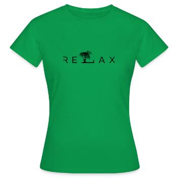 Se détendre - T-shirt Femme - vert - Devant - AI Model Female 172 dark (172cm)