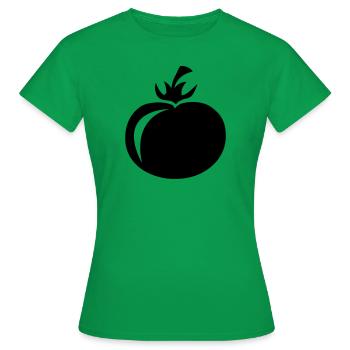 tomate - T-shirt Femme - vert - Devant - AI Model Female 172 dark (172cm)