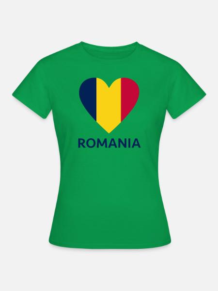 Rumänische Liebe - Frauen T-Shirt - Kelly Green