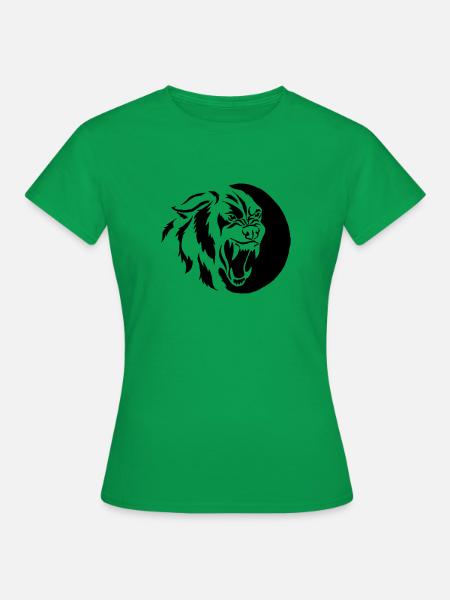 Fenrir Wolf - Frauen T-Shirt - Kelly Green