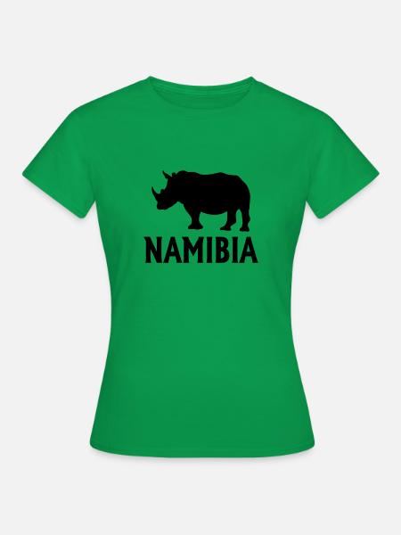 Namibia - Frauen T-Shirt - Kelly Green