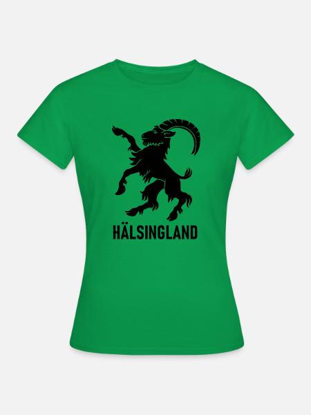 Hälsingland - Frauen T-Shirt - Kelly Green