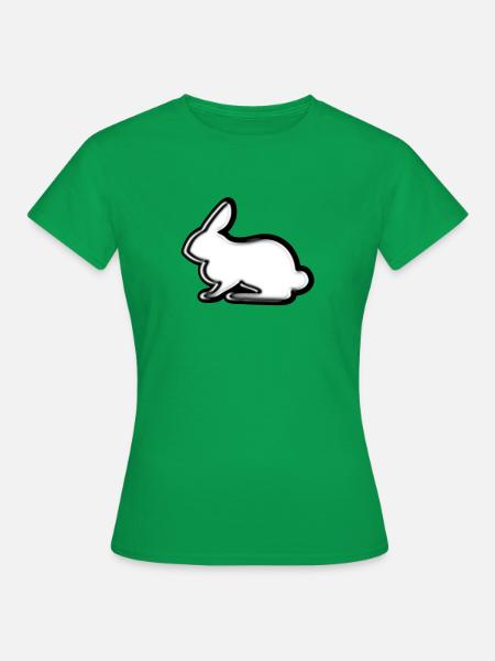Hase - Frauen T-Shirt - Kelly Green