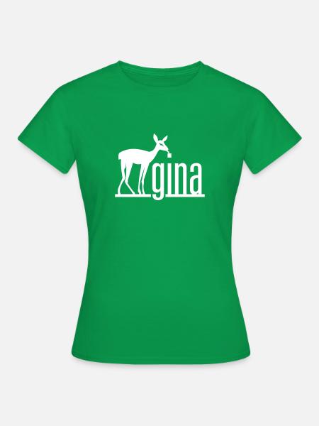 REHgina - Frauen T-Shirt - Kelly Green