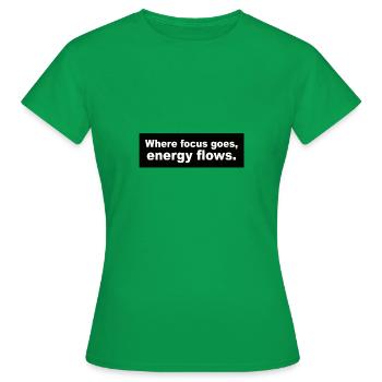 Motivation - T-shirt Femme - vert - Devant - AI Model Female 172 dark (172cm)