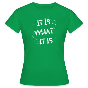 C’EST CE QUE C’EST - T-shirt Femme - vert - Devant - AI Model Female 172 dark (172cm)
