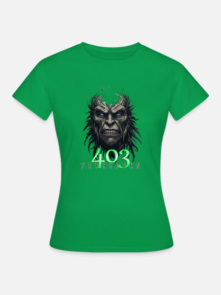 Fehlercode 403 - Forbidden - Frauen T-Shirt - Kelly Green