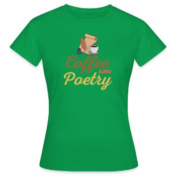 Poète Poésie Poète Poésie I Don - T-shirt Femme - vert - Devant - AI Model Female 172 dark (172cm)