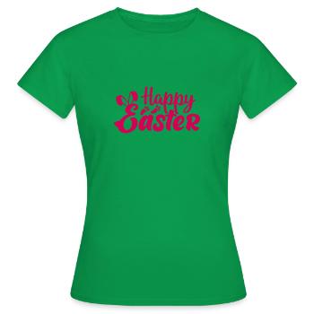 Joyeuse Pâques - T-shirt Femme - vert - Devant - AI Model Female 172 dark (172cm)