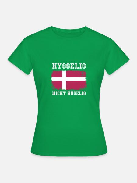 DK-Shirts Hyggeshirt 4 - Frauen T-Shirt - Kelly Green