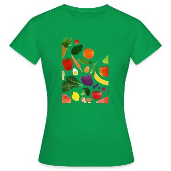 Fruit - T-shirt Femme - vert - Devant - AI Model Female 172 dark (172cm)