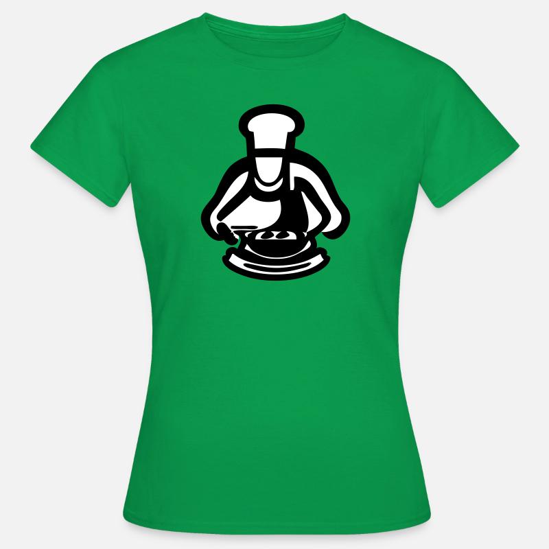 The Master Chef - Women's T-Shirt - kelly green