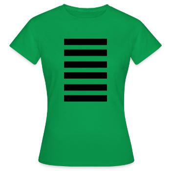 zebrastreifen - Frauen T-Shirt - Kelly Green - Vorne - AI Model Female 172 dark (172cm)