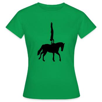 Voltige - T-shirt Femme - vert - Devant - AI Model Female 172 dark (172cm)