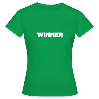 Gagnant - T-shirt Femme - vert - Devant - AI Model Female 172 dark (172cm)