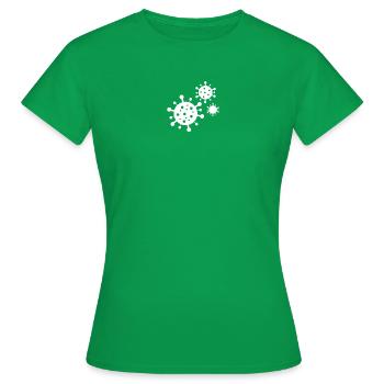 Virus - Frauen T-Shirt - Kelly Green - Vorne - AI Model Female 172 dark (172cm)