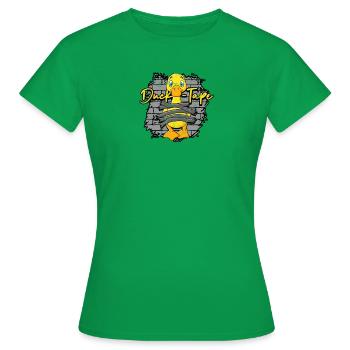 Duck Tape - caneton - T-shirt Femme - vert - Devant - AI Model Female 172 dark (172cm)