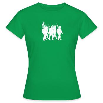 Troupes chantant une chanson - chant - T-shirt Femme - vert - Devant - AI Model Female 172 dark (172cm)