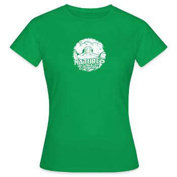 Nature's Majesty - Canyon - Women's T-Shirt - kelly green - Front - AI Model Female 172 dark (172cm)