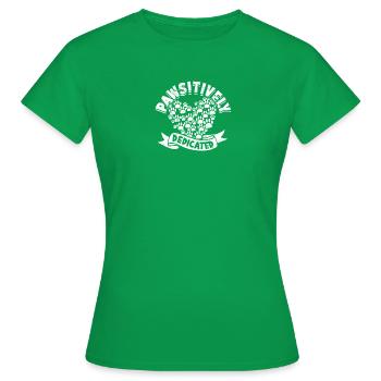 Pawsitively dedicated - Veterinarian - Women's T-Shirt - kelly green - Front - AI Model Female 172 dark (172cm)