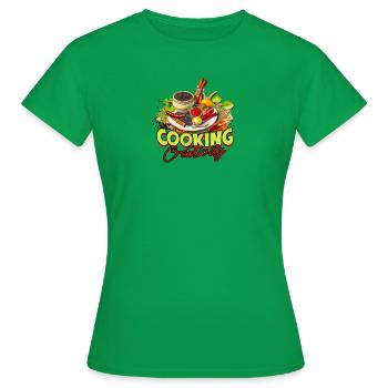 Cuisiner Créativité - Cuisiner - T-shirt Femme - vert - Devant - AI Model Female 172 dark (172cm)