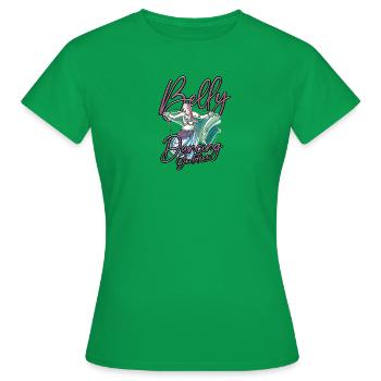 Déesse de la danse du ventre - Danse du ventre - T-shirt Femme - vert - Devant - AI Model Female 172 dark (172cm)