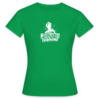 Ninjutsu Master in Training - Ninja - Women's T-Shirt - kelly green - Front - AI Model Female 172 dark (172cm)