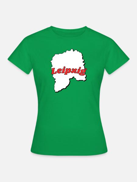 Leipzig - Frauen T-Shirt - Kelly Green