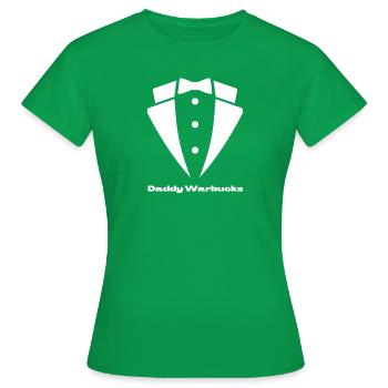 L’élégance de Broadway - Papa Warbucks Tuxedo - T-shirt Femme - vert - Devant - AI Model Female 172 dark (172cm)