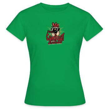 Kompostiere deine Feinde - Gärtnern - Frauen T-Shirt - Kelly Green - Vorne - AI Model Female 172 dark (172cm)