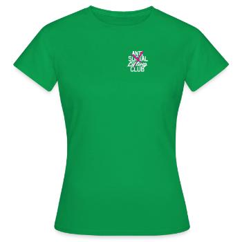 ANTI SOCIAL LIFTING CLUB - Fitness - T-shirt Femme - vert - Devant - AI Model Female 172 dark (172cm)