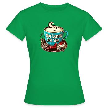 Moi temps de réflexion - T-shirt Femme - vert - Devant - AI Model Female 172 dark (172cm)