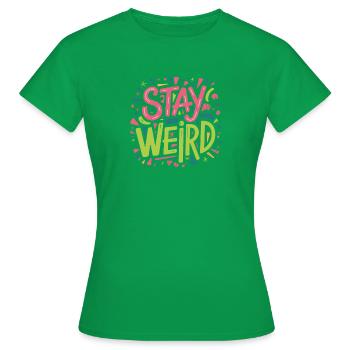 RESTEZ BIZARRE - T-shirt Femme - vert - Devant - AI Model Female 172 dark (172cm)