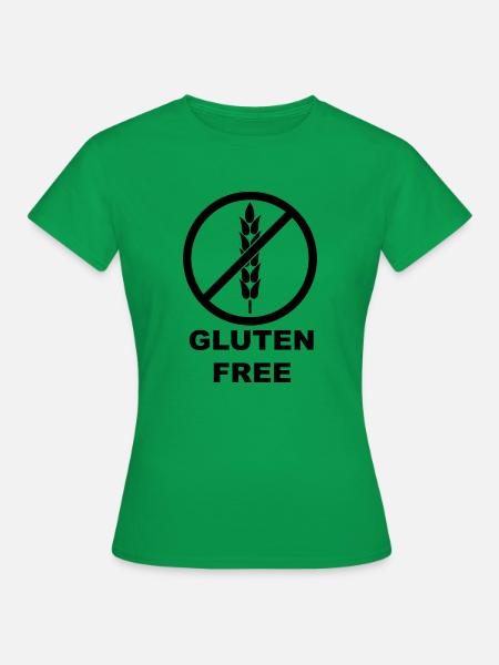 Gluten - Frauen T-Shirt - Kelly Green