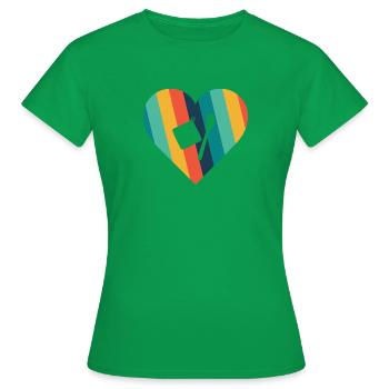 Backwaren Muffin Backwaren - Frauen T-Shirt - Kelly Green - Vorne - AI Model Female 172 dark (172cm)