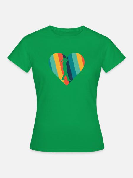 Axt Axt Sportart - Frauen T-Shirt - Kelly Green