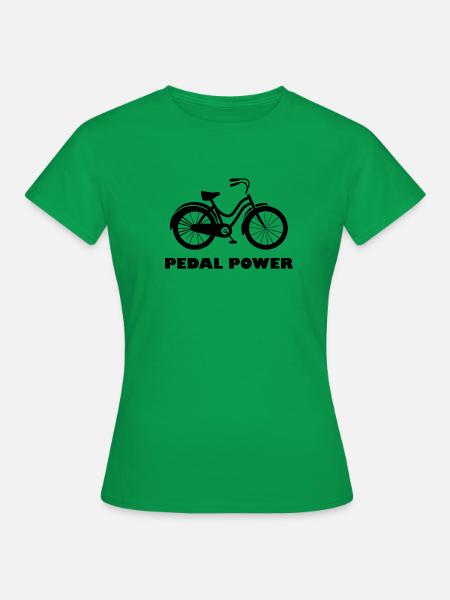 Pedal Power - Frauen T-Shirt - Kelly Green