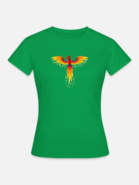 Phoenix - Dame-T-shirt - kelly grøn