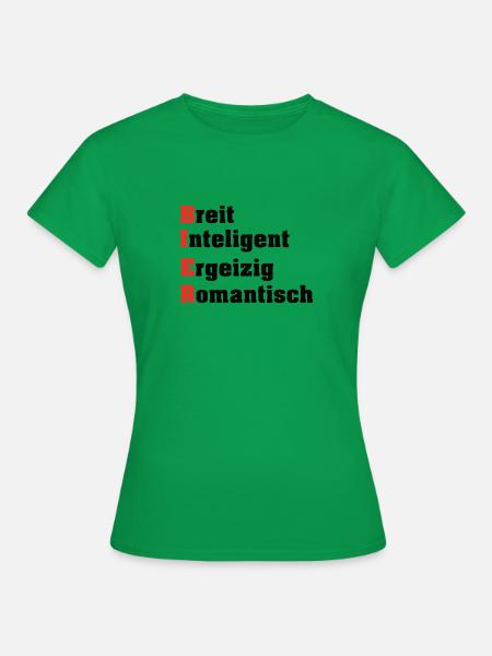 Biermotiv - Frauen T-Shirt - Kelly Green