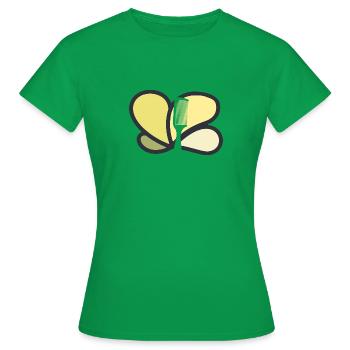 Coupe de cheveux coiffeur - T-shirt Femme - vert - Devant - AI Model Female 172 dark (172cm)