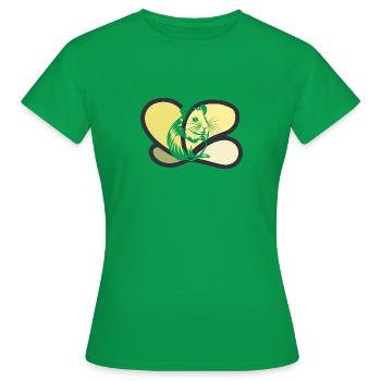 Rongeur souris - T-shirt Femme - vert - Devant - AI Model Female 172 dark (172cm)