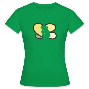 Guinée - T-shirt Femme - vert - Devant - AI Model Female 172 dark (172cm)
